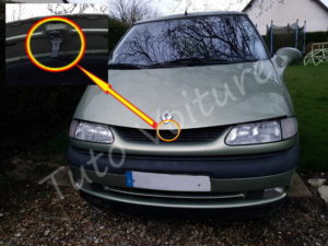 Loquet ouverture coffre Loquet ouverture coffre - Renault Espace 3 - Tuto voiture