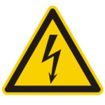 Panneau attention électrocution Panneau attention électrocution