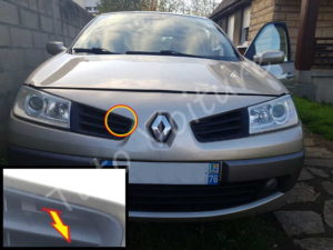 Tirer gâchette capot - Renault Megane 2 - Tutovoiture