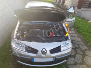 Ouvrir capot - Renault Megane 2 - Tutovoiture
