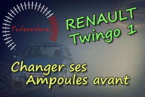 Changer ses ampoules avant - renault twingo