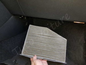 Filtre habitacle d'un Volkswagen Tiguan phase 1 Filtre à pollens - Volkswagen Tiguan phase 1 - Tutovoiture
