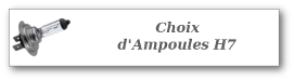 ampoule H7 gammes