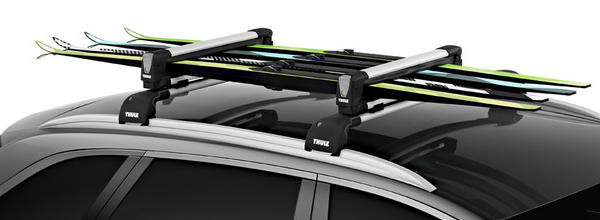 utilisation Snowpack - support de ski Porte-skis