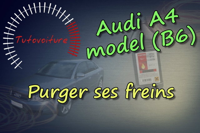 Purger / changer le liquide de frein voiture à une personne pas à